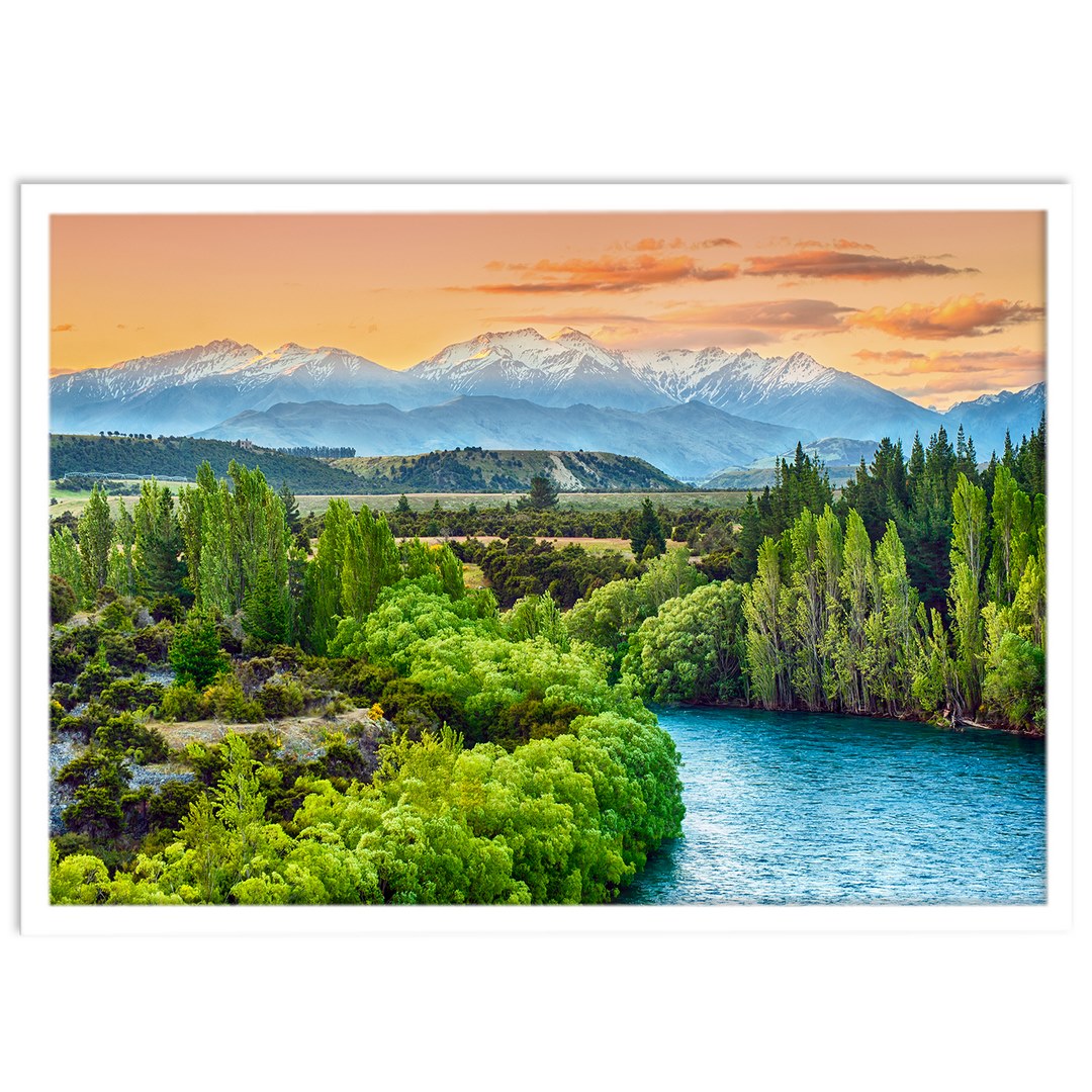 تابلو بکلیت طرح منظره طبیعت مدل W-S1493