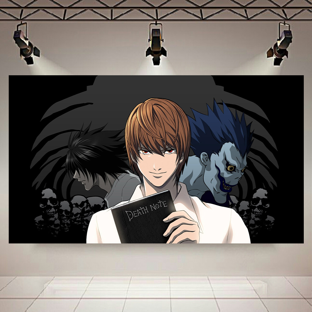 تابلو شاسی طرح انیمه مدل دفترچه مرگ کد AR3280