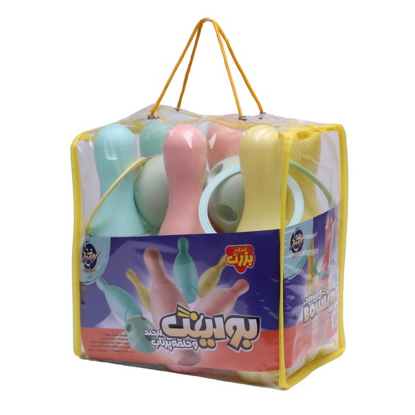 بازی فکری بولینگ و حلقه پرتاب لبخند (بزرگ) - کتاب‌فروشی کوچه کتاب