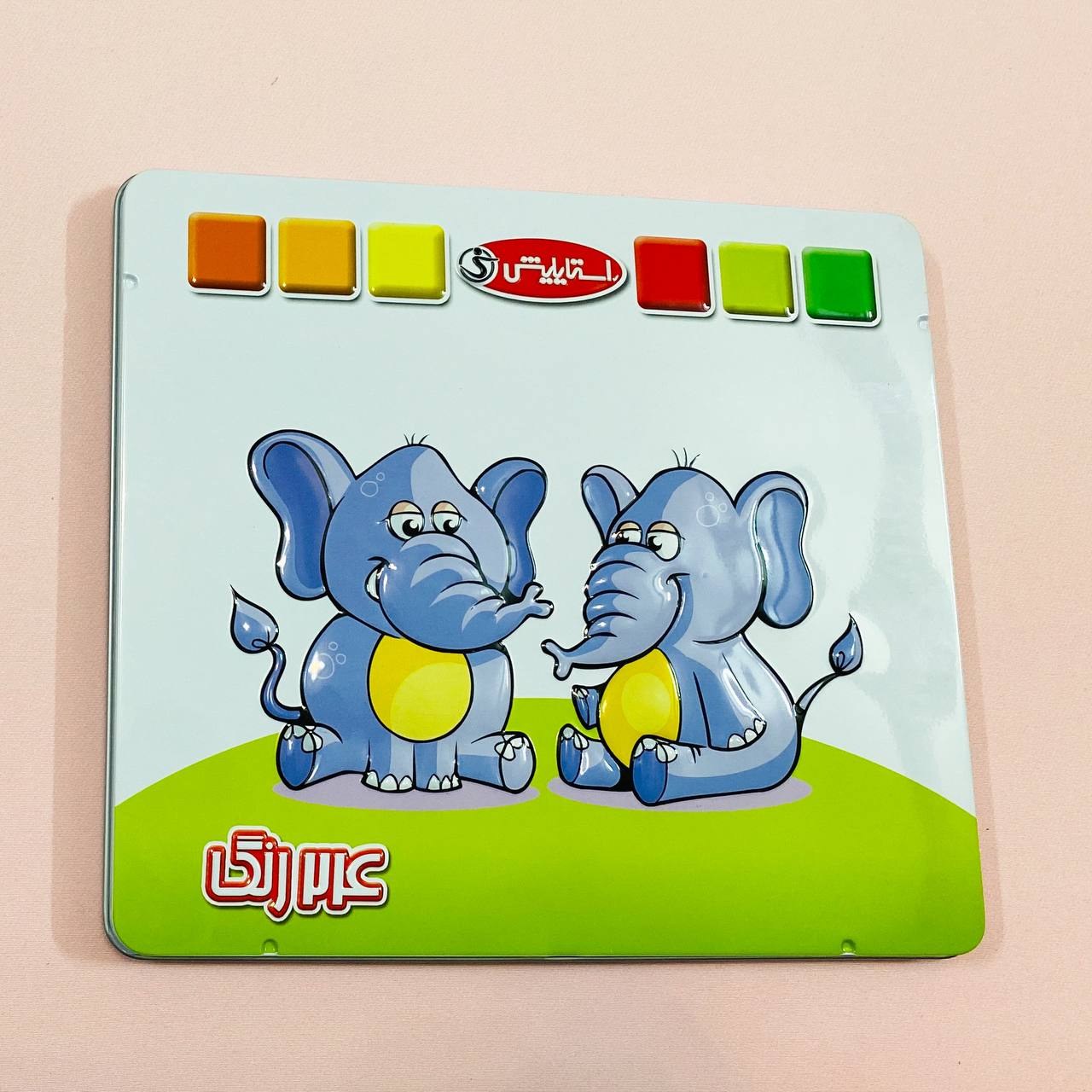 حراج مدادرنگی 24 رنگ فلزی استایلیش