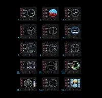 شبیه سازی حرفه ای ال سی دی کنترل PROFESSIONAL SIMULATION LCD MULTI-INSTRUMENT CONTROLLER LOGITECH