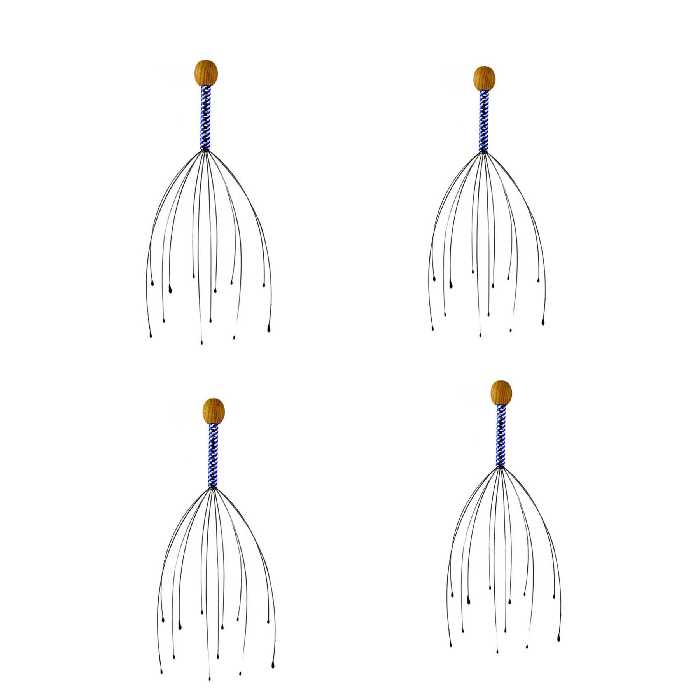 ماساژور سر کد 4 بسته 4 عددی