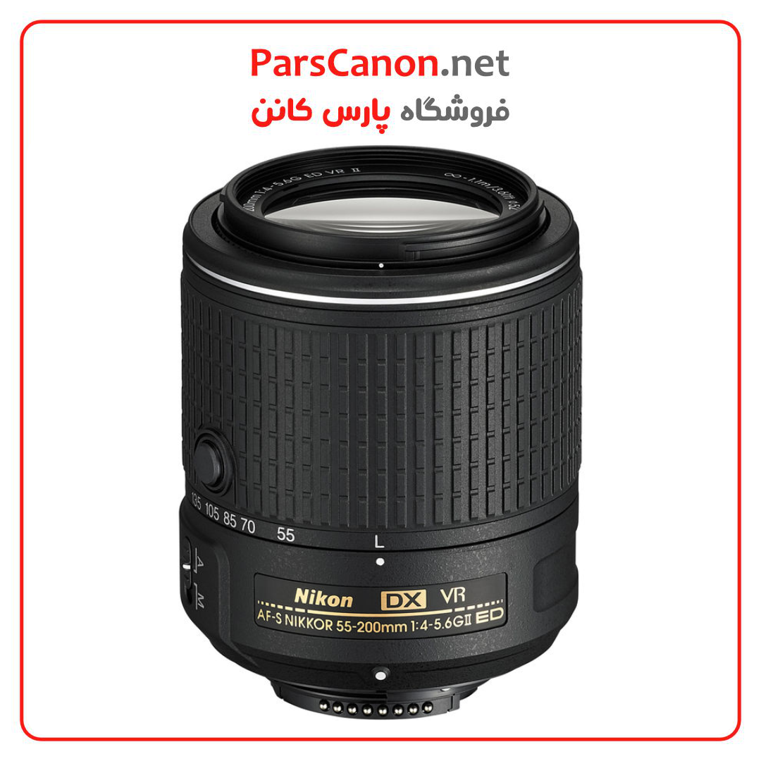 لنز نیکون Nikon AF-S DX NIKKOR 55-200mm f/4-5.6G ED VR II Lens