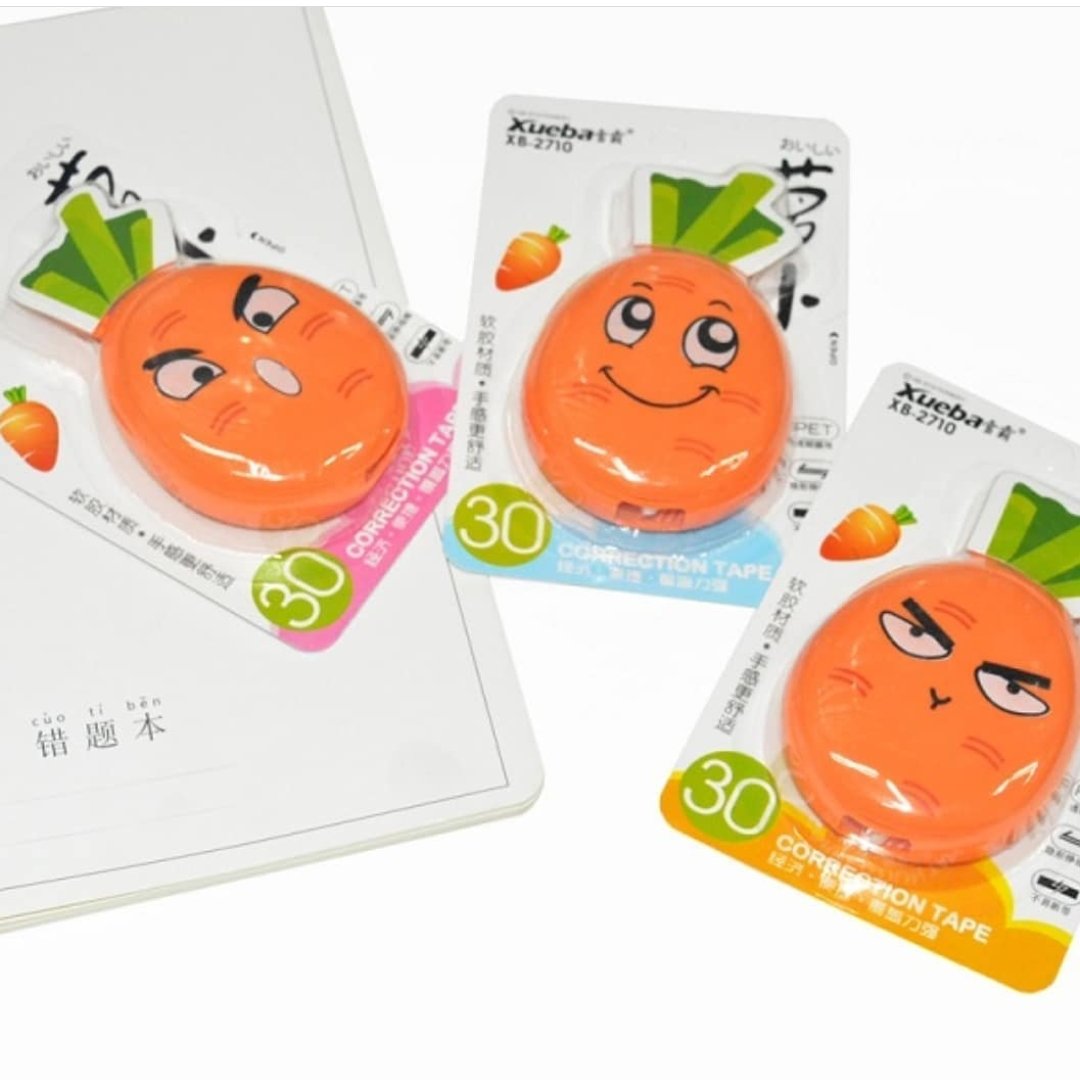 غلط گیر نواری،طرح هویج،نارنجی