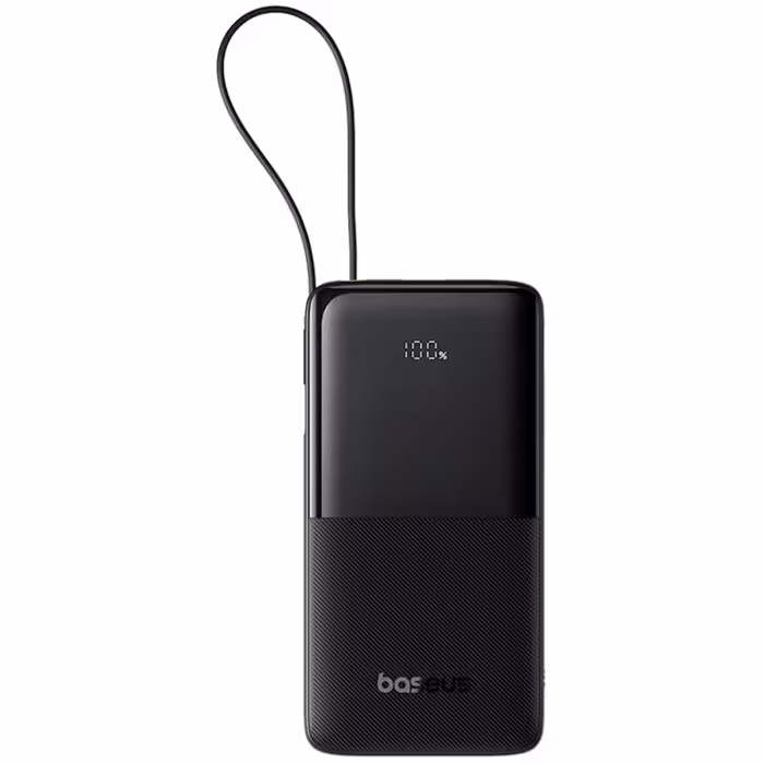 پاوربانک بیسوس 20000 میلی‌آمپر فست شارژ 20 وات USB و Type-C مدل P10077101113-01