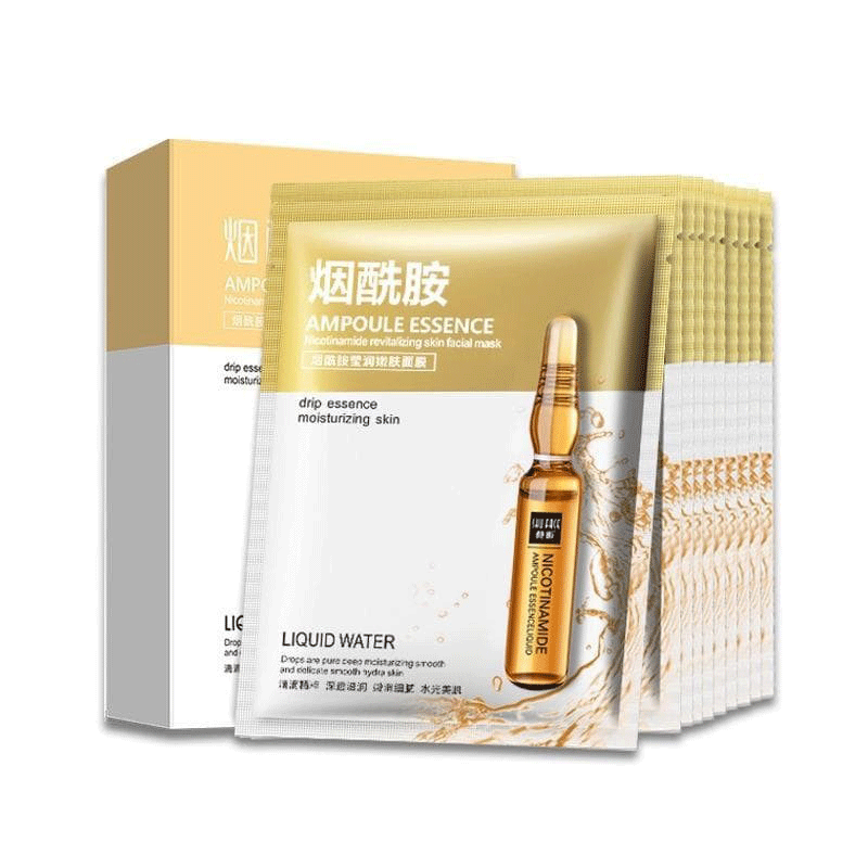 ماسک ورقه ای ترمیم کننده نیکوتین آمید برند سنانا 30 گرم