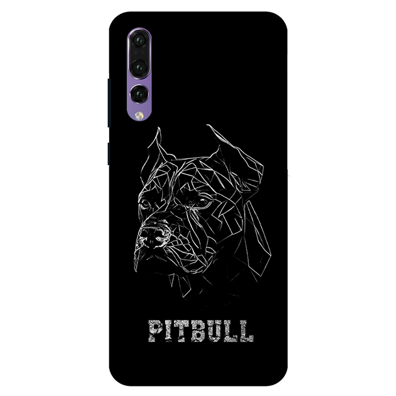 کاور مگافون طرح پیتبول مدل 1883 مناسب برای گوشی موبایل هوآوی P20 Pro