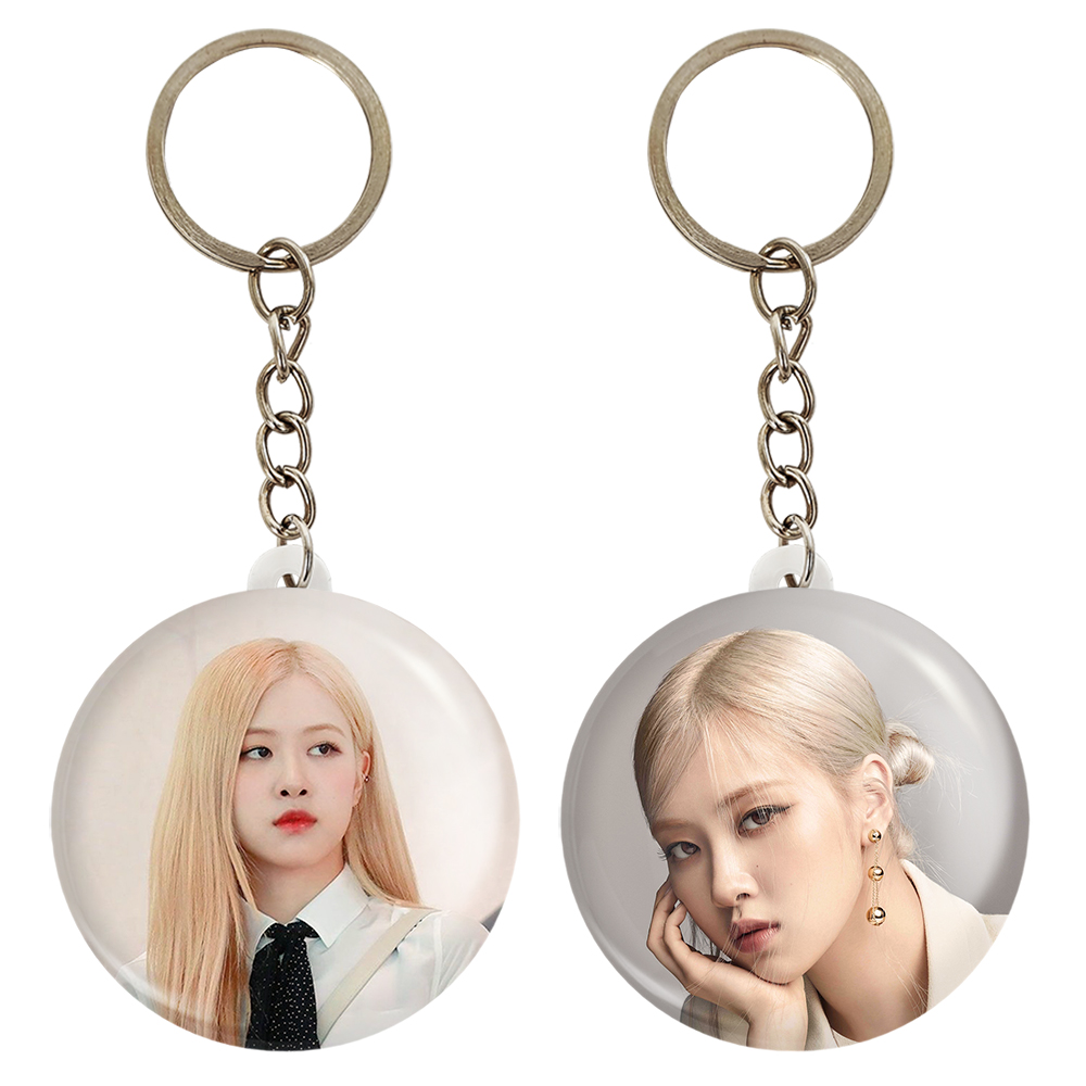 جاکلیدی خندالو مدل رزی بلک پینک کد 1438014372 مجموعه 2 عددی