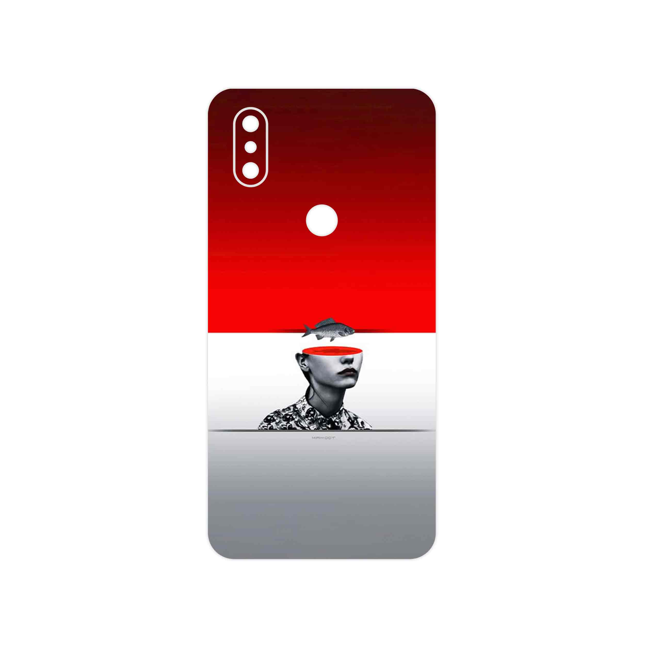 برچسب پوششی ماهوت مدل Collage of surreal Portrait of Women 1 مناسب برای گوشی موبایل شیائومی Mi Mix 3