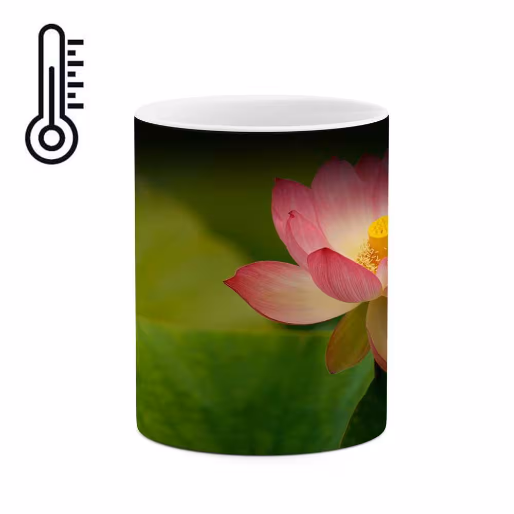 ماگ حرارتی کاکتی طرح گل مدل mgh17329