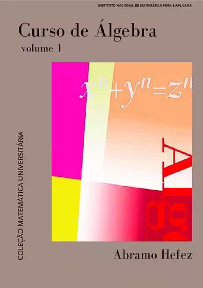 خرید و دانلود نسخه کامل کتاب Curso de Álgebra