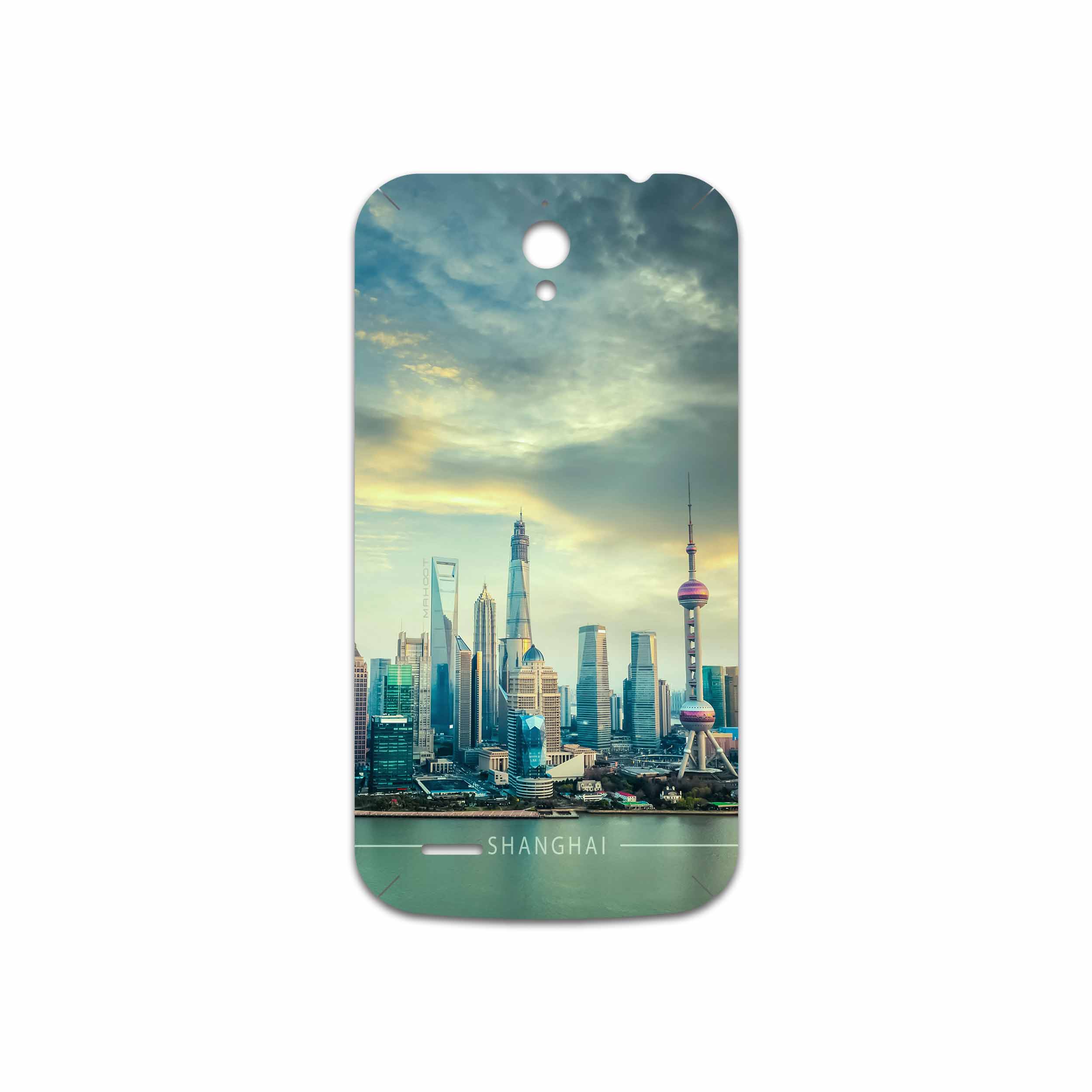 برچسب پوششی ماهوت مدل Shanghai City مناسب برای گوشی موبایل هوآوی Ascend G610