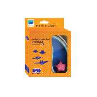 کاغذهای اوریگامی 5 رنگ دو رو رنگی سایز  10*10 مدل اوریمان