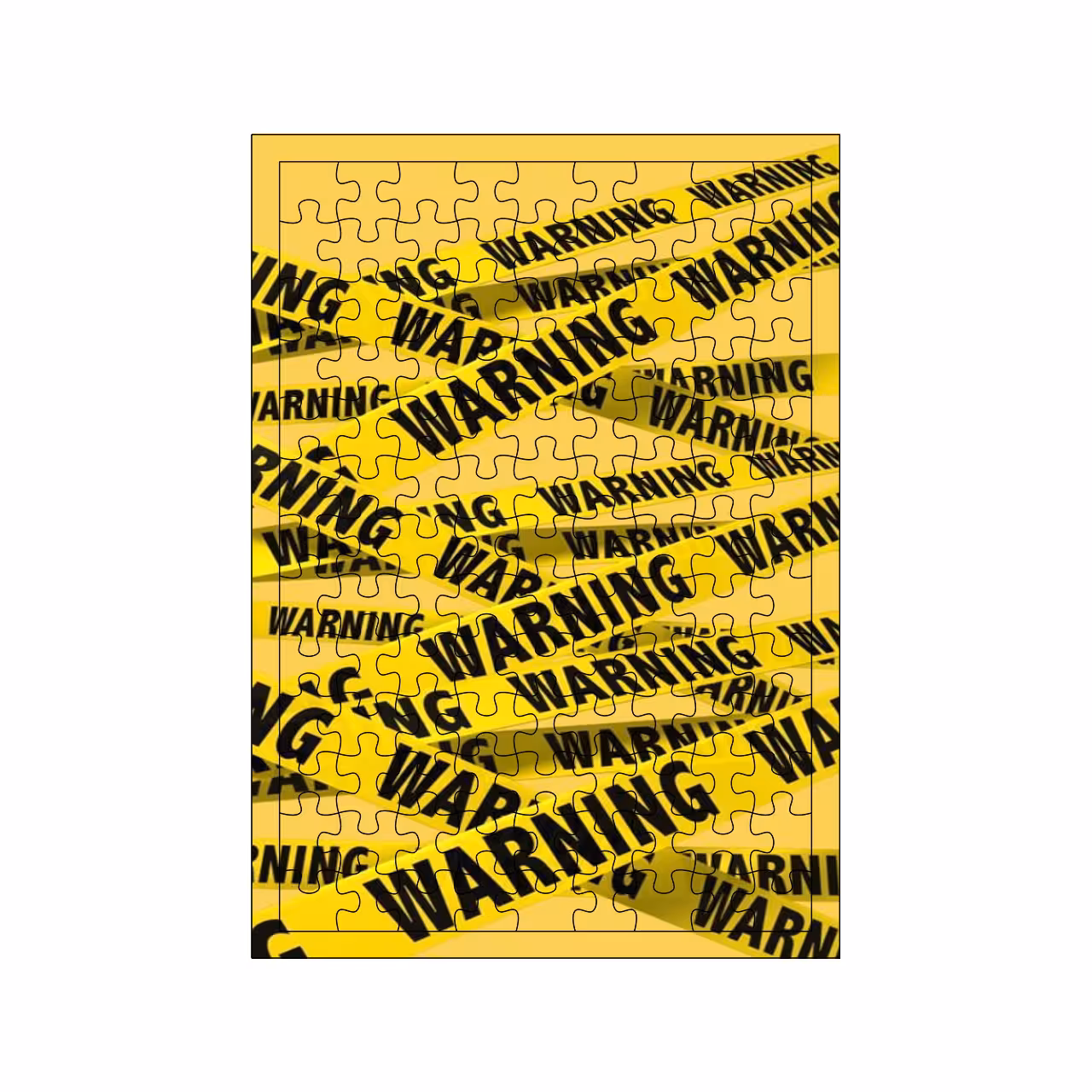 پازل 117 تکه مدل WARNING کد 448