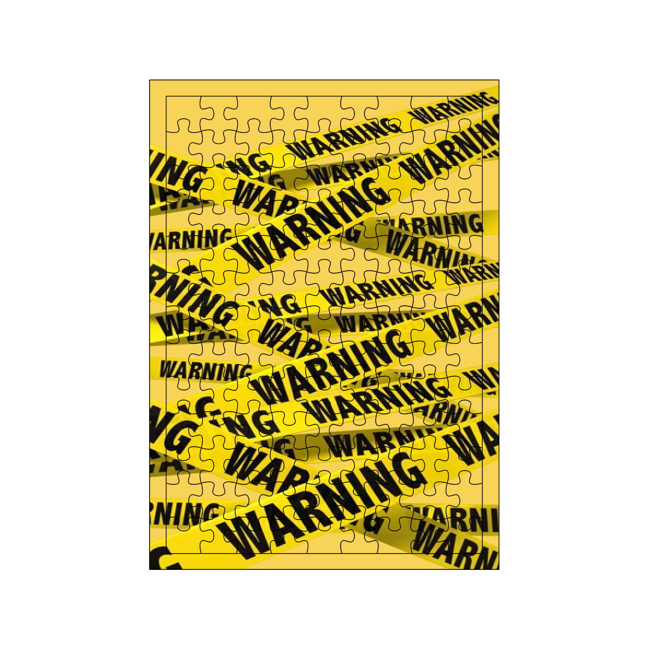 پازل 117 تکه مدل WARNING کد 448