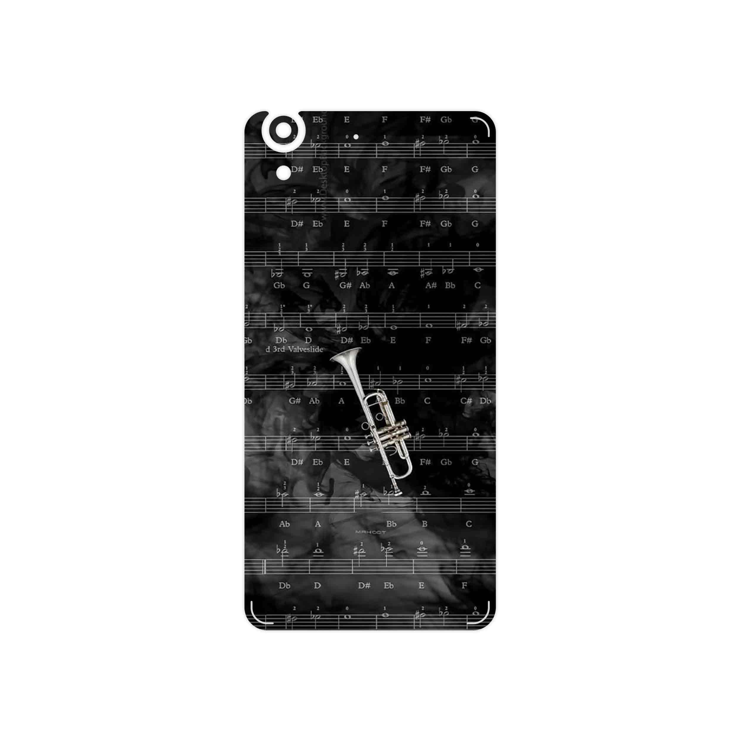 برچسب پوششی ماهوت مدل Trumpet مناسب برای گوشی موبایل هوآوی Y6 II