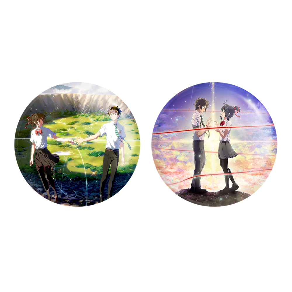 پیکسل خندالو مدل تاکی تاچیبانا و میتسویا میامیزو انیمه یورنیم نام تو کد 1629116299 مجموعه 2 عددی