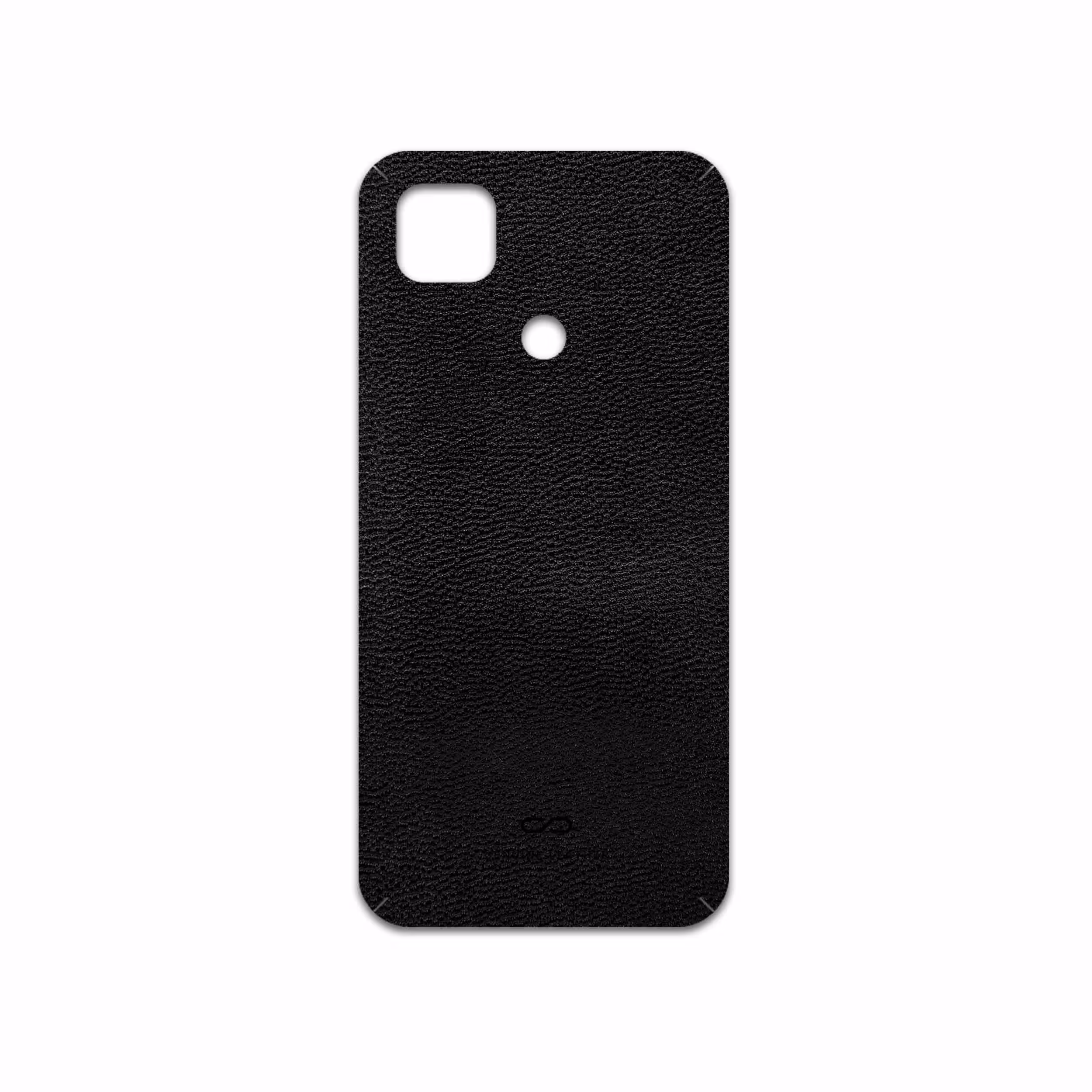 برچسب پوششی ماهوت مدل Black-Leather مناسب برای گوشی موبایل شیائومی Poco C3