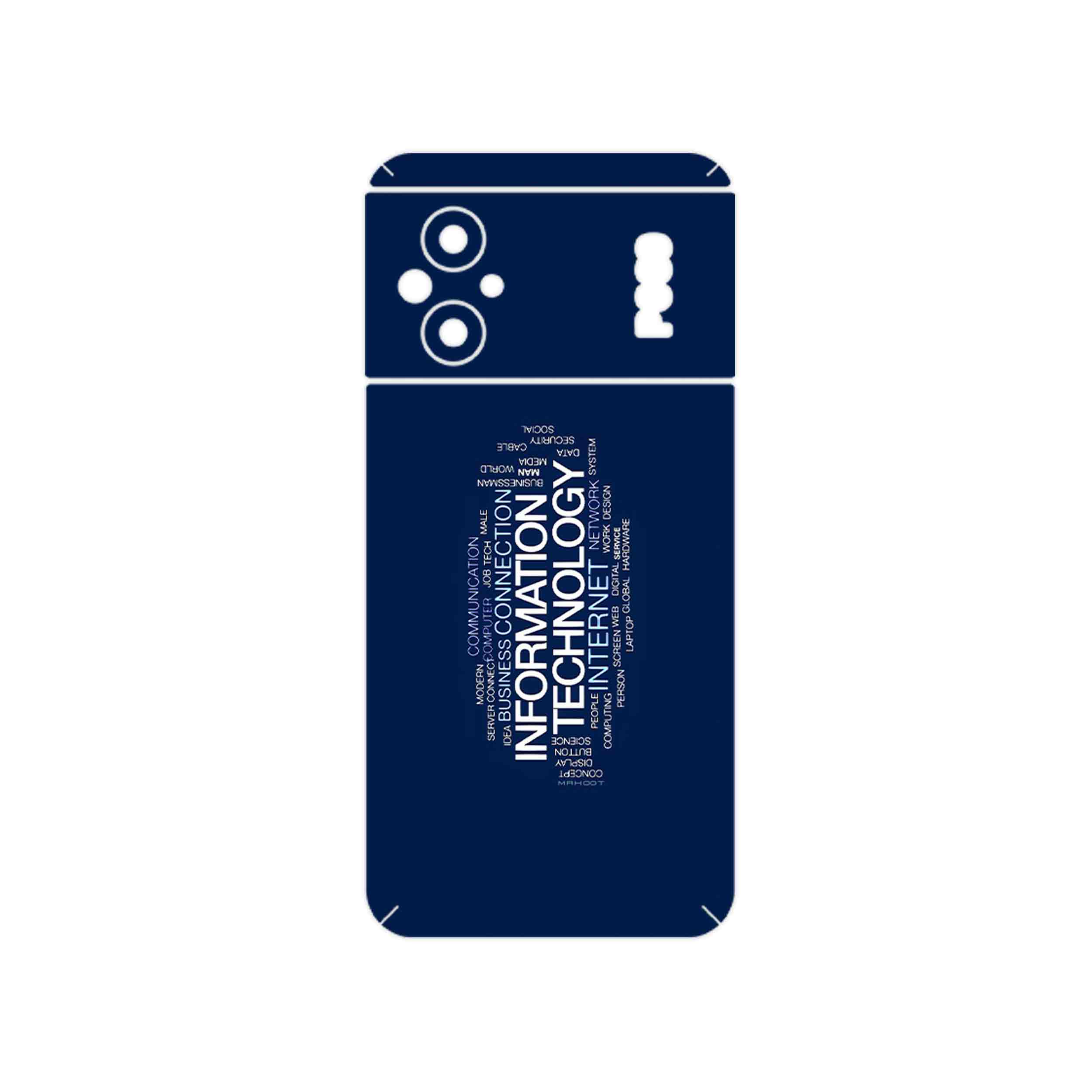 برچسب پوششی ماهوت مدل IT Science مناسب برای گوشی موبایل شیائومی Poco M5