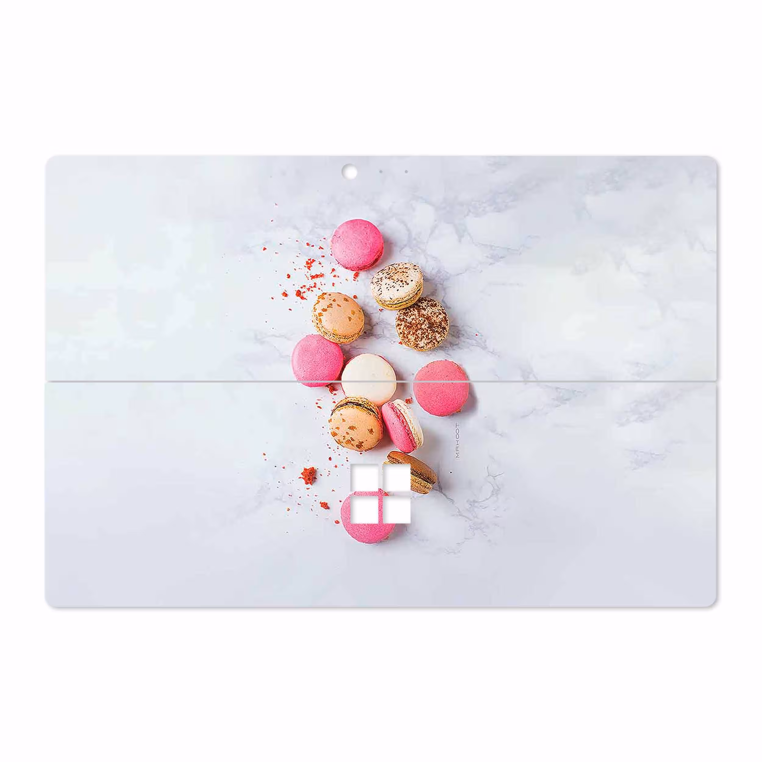برچسب پوششی ماهوت مدل Macaron cookie مناسب برای تبلت مایکروسافت Surface Pro 4 2015