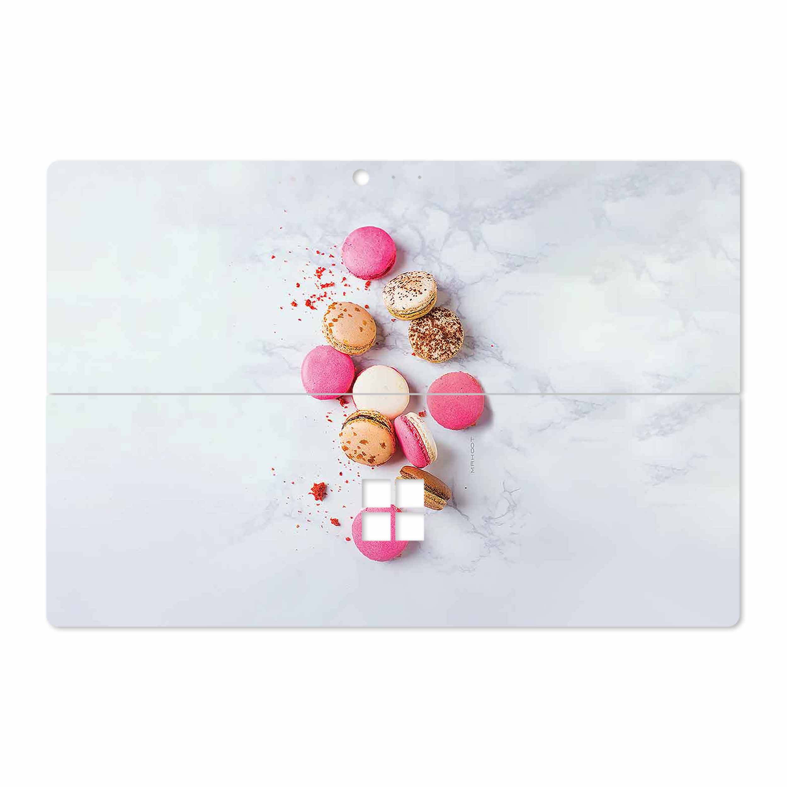 برچسب پوششی ماهوت مدل Macaron cookie مناسب برای تبلت مایکروسافت Surface Pro 4 2015
