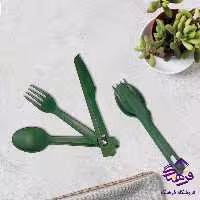 ست قاشق چنگال مسافرتي کليز