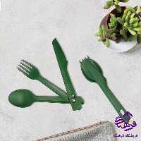 ست قاشق چنگال مسافرتي کليز