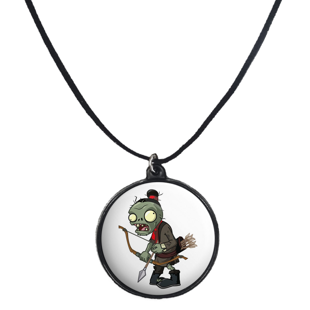 گردنبند پرمانه طرح Plants vs Zombies کد pmb.27939مدل دو طرفه