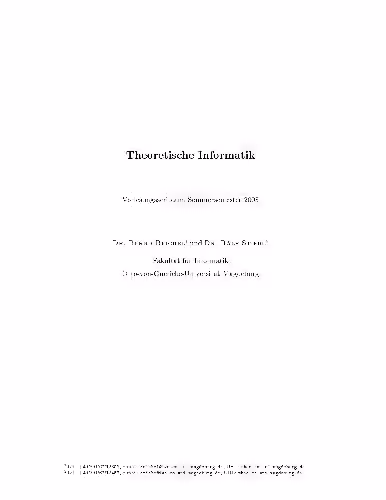 خرید و دانلود نسخه کامل کتاب Theoretische Informatik 004