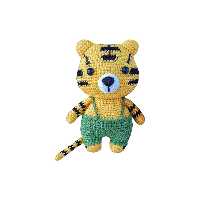 عروسک بافتنی مدل ببر کد 20