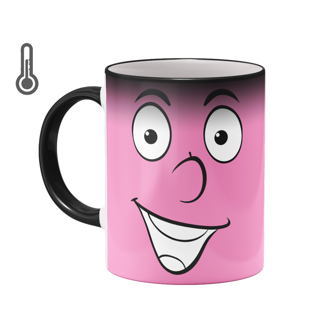 ماگ حرارتی بیگ ماگ مدل صورتک کد1897