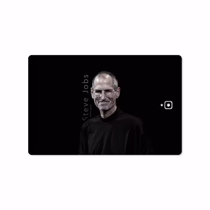 برچسب پوششی ماهوت مدل Steve Jobs مناسب برای تبلت سامسونگ Galaxy Tab S3 9.7 2017 T825