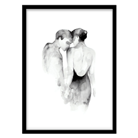 قیمت و خرید تابلو دکوراتیو مدل نقاشی آبرنگ مینیمال کد 0773