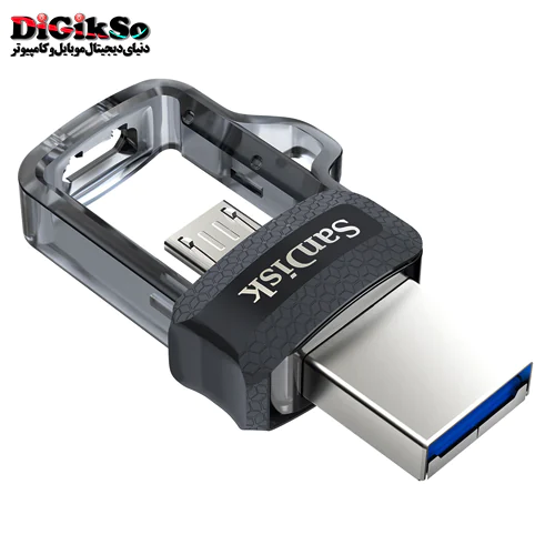 فلش OTG سن دیسک USB3.0 مدل Ultra Dual Drive M3 SDDD3 ظرفیت 32 گیگ