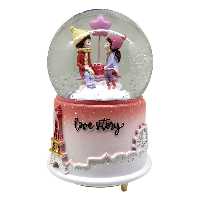 گوی موزیکال مدل چراغ دار طرح داستان عاشقی