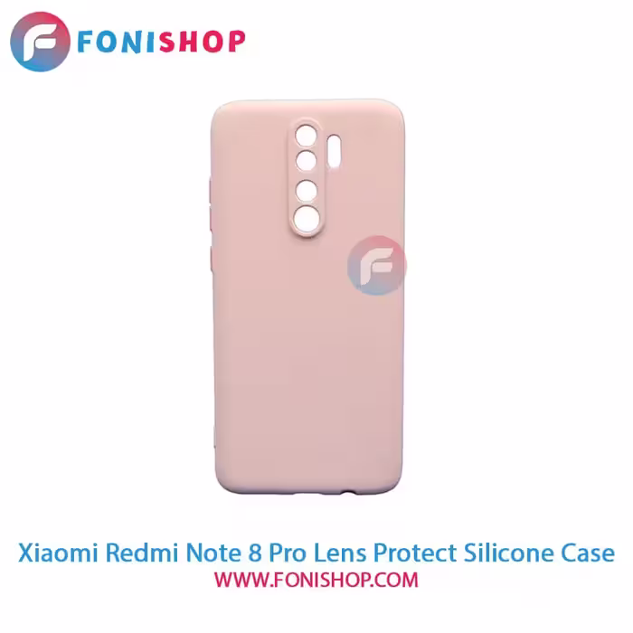 قاب سیلیکونی محافظ لنزدار گوشی شیائومی Xiaomi Redmi Note 8 Pro