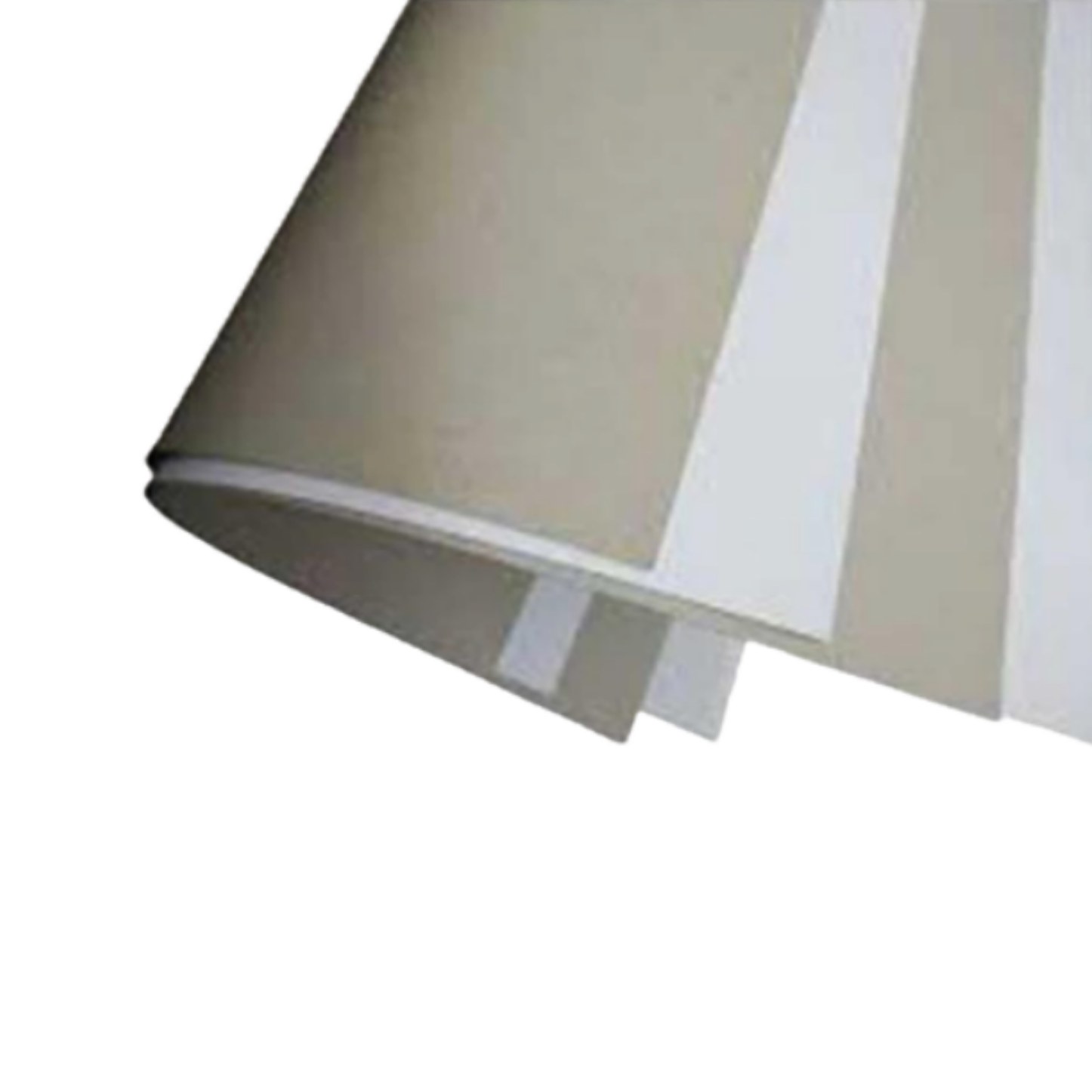 مقوای سفید پشت طوسی 100 در 70 ایرانی 280 گرم (بند 100 برگی)