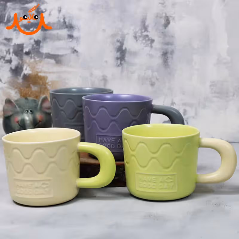 ماگ سرامیکی طرح موج