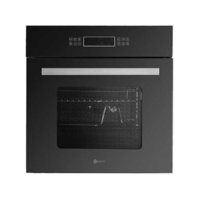 فر توکار برقی مدل DF4102-65 لاون شیشه مشکی درسا