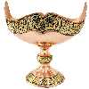 شکلات خوری خاتم کاری مدل مس و خاتم کد Gold2524
