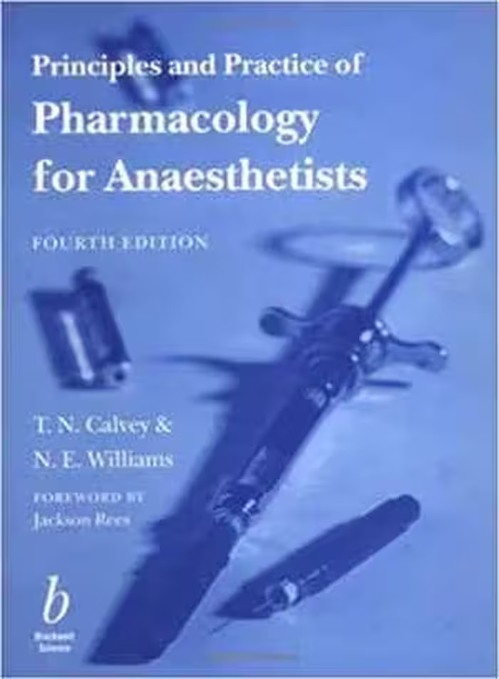 [RAR] دانلود کتاب Principles And Practice Of Pharmacology For Anaesthetists, 2001
