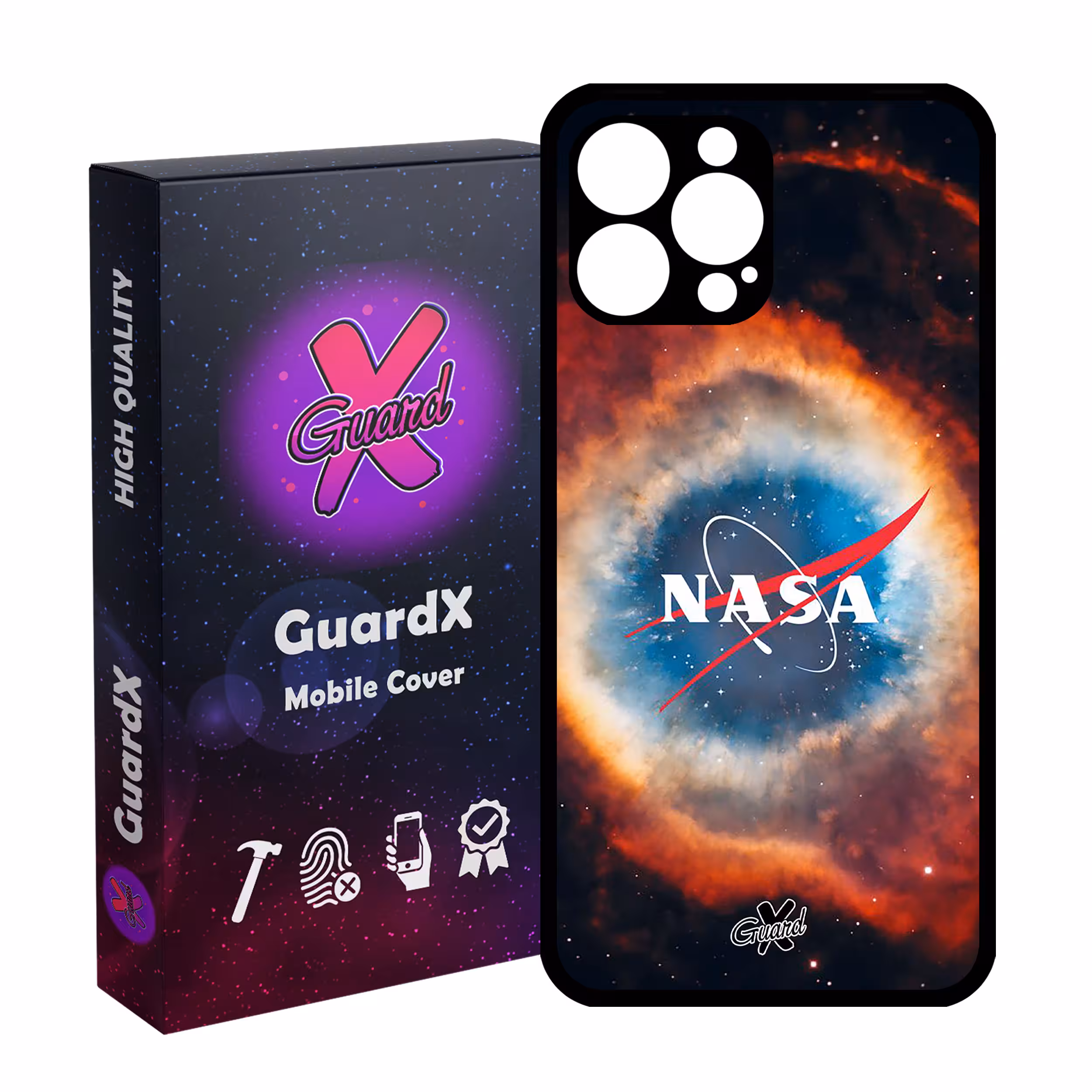 کاور گارد ایکس طرح Nasa مدل 10234 مناسب برای گوشی موبایل اپل iPhone 13 Pro Max