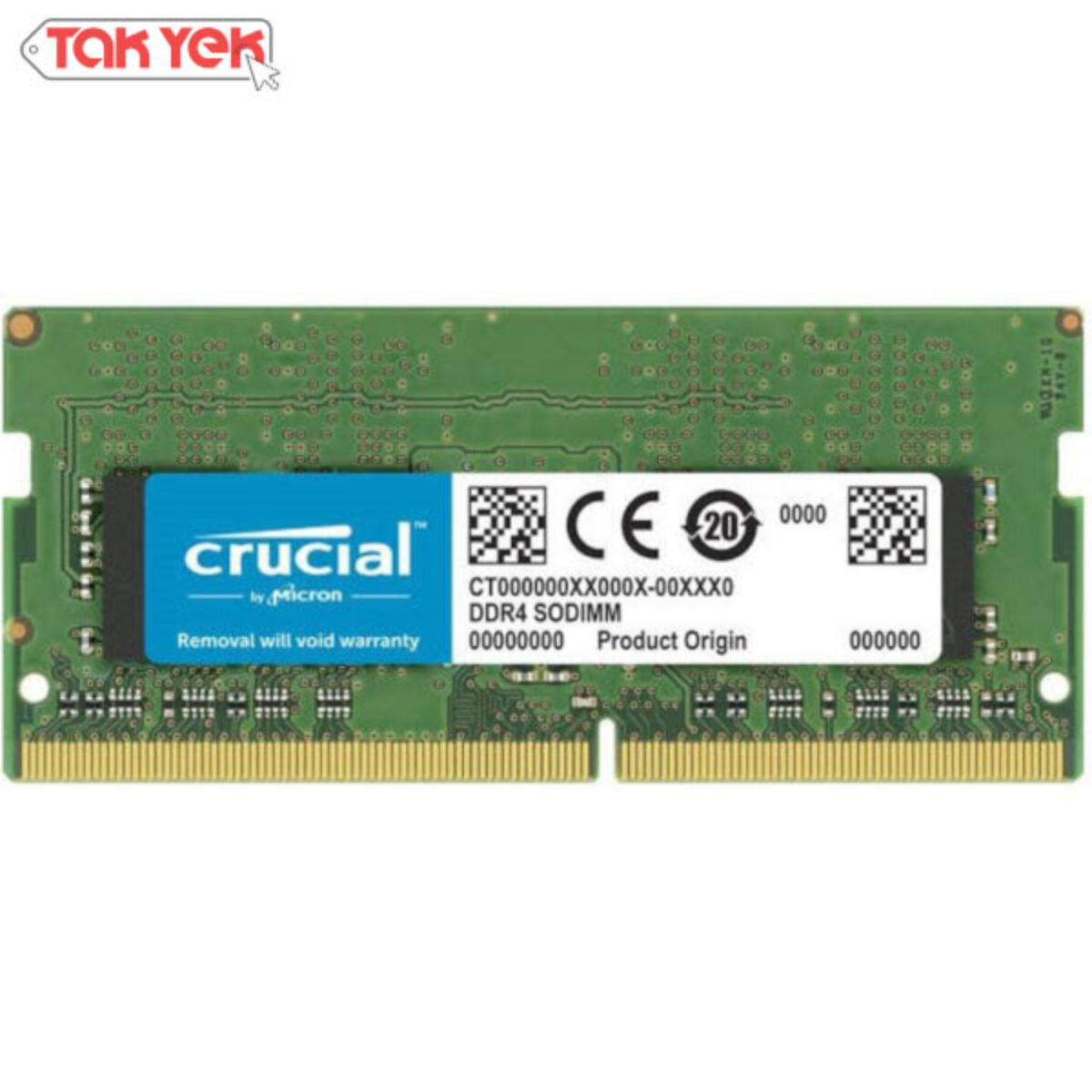 رم لپ تاپ کروشیال Crucial DDR4 16GB 3200Mhz