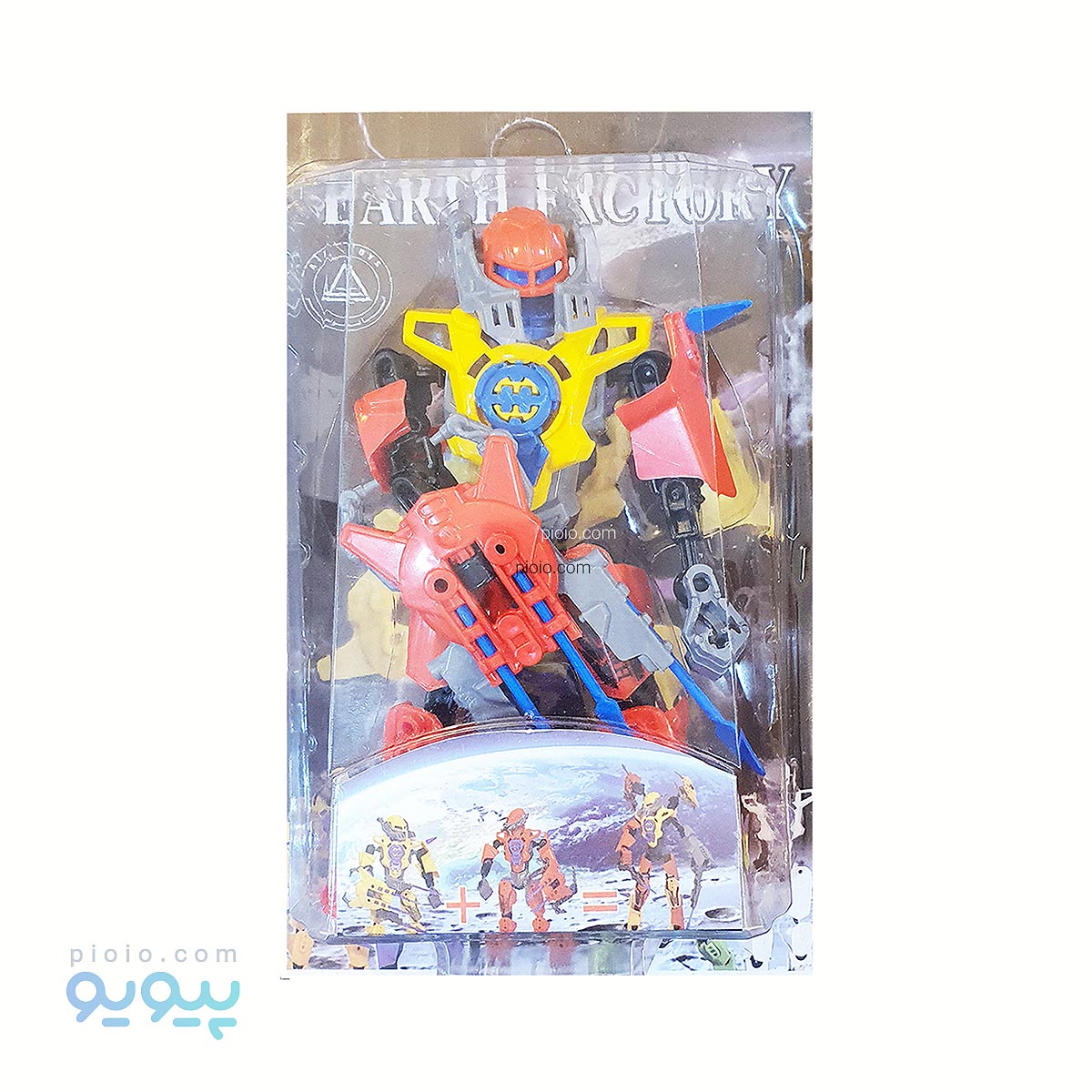 لگو مفصلی هیرو قرمز زرد