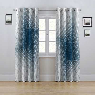 پرده مدل پانچی طرح سه بعدی سایز 280x145 سانتی متر