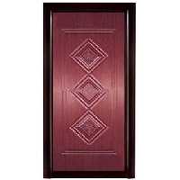 درب PVC ورودی آپارتمان برجسته مدل MA370 ام دی اف ضخامت 8 میل خارجی