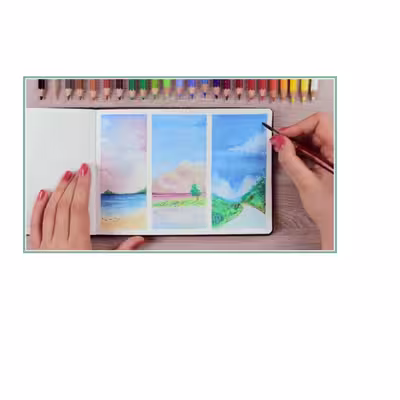 رنگ زرد اکریلیک لکسوو مدل Painting وزن 1 کیلو گرم