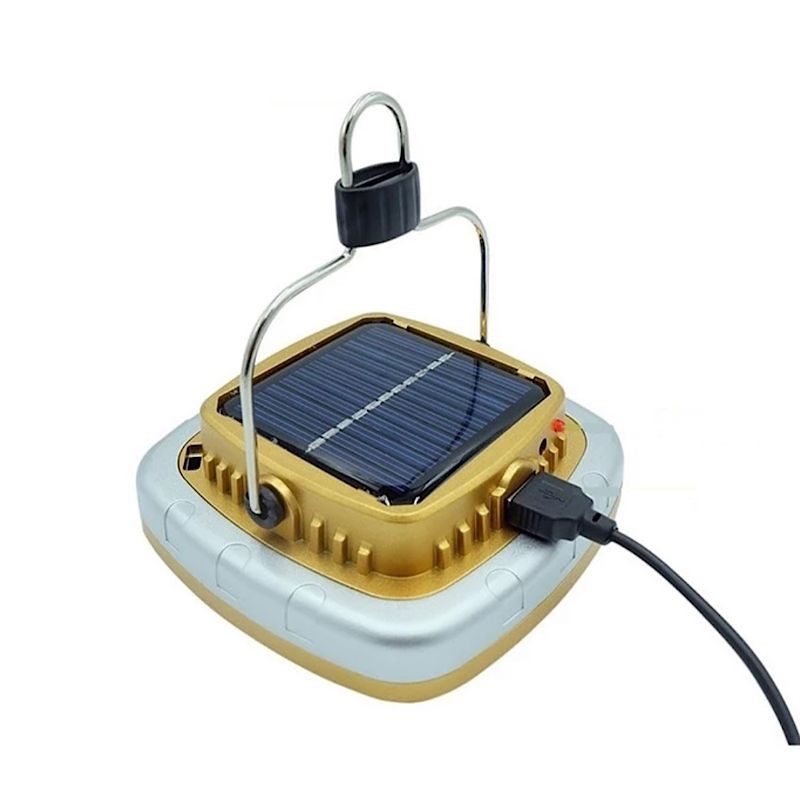 چراغ قوه کمپینگ شارژی مدل خورشیدی