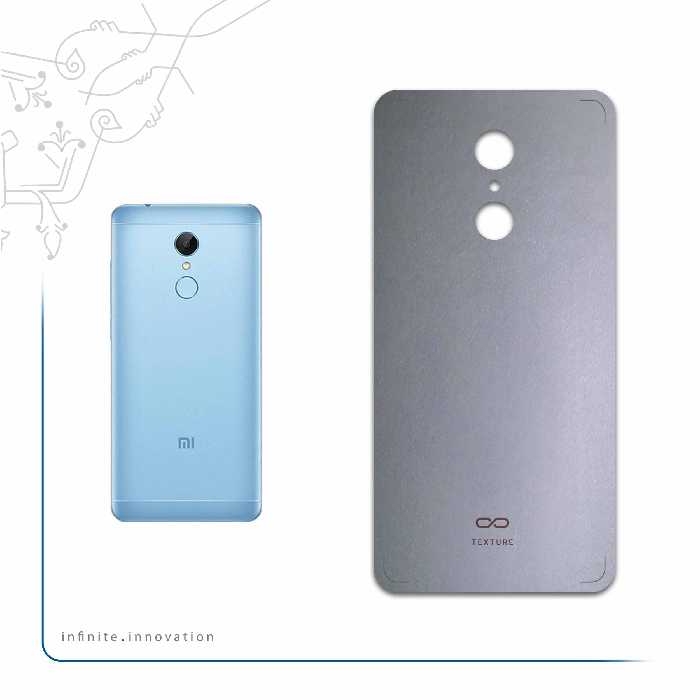 برچسب پوششی ماهوت مدل Matte-Silver مناسب برای گوشی موبایل شیائومی REDMI 5