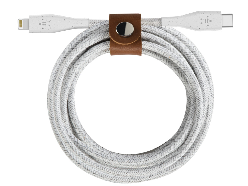 کابل Type-C به Lightning بلکین مدل WHT8J343bt05 به طول 3 متر